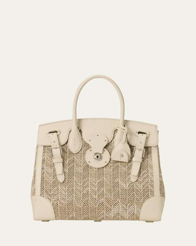 Ricky 33 Herringbone Woven Tote Bag